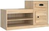 vidaXL Schuhschrank Sonoma-Eiche 100x42x60 cm Holzwerkstoff 816419 Bild 2