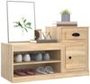 vidaXL Schuhschrank Sonoma-Eiche 100x42x60 cm Holzwerkstoff 816419 Bild 4