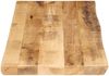 vidaXL Tischplatte mit Baumkante 100x40x3,8 cm Raues Mango Massivholz 370684 Bild 4