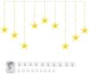 Elegear Lichterkette 114/150 cm Weihnachtsdeko Fenster Warmweiß & Bunt, Haken Timer 8 Modi, LED Fensterbilder für Innen/Außen/Fenster Weihanchten Deko Bild 5