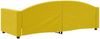 vidaXL Tagesbett Gelb 80x200 cm Samt 354134 Bild 5