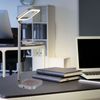 LED Tischleuchte, Touchdimmer, RGB, ALU, grau, weiß, H 43 cm Bild 2