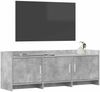 vidaXL TV-Schränk 130 x 33 x 47 cm Betongrau Holzwerkstoff 8011198 Bild 2