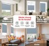 DomDeco Plissee Premium Plissee ohne Bohren, Sichtschutz, lichtdurchlässig, blickdicht, Klemmfix, Klemmfix, UV-beständig, modernes Design, stufenlos Bild 3