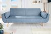 riess-ambiente Schlafsofa DIVANI 220cm hellblau / natur, Einzelartikel 1 Teile, Wohnzimmer · Strukturstoff · 3-Sitzer · Couch mit Bettfunktion · Retro Bild 3