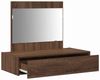 vidaXL Schminktisch mit Schubladen Braun 83 x 40 x 70 cm Holzwerkstoff 865205 Bild 5