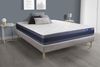 Actiflex morpho matratze 150x190 cm + Bettgestell mit lattenrost - Dicke : 24cm - Taschenfederkern und Memory-schaum - H3 Bild 2