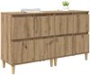 vidaXL Sideboards 2 pcs Artisan-Eiche 60 x 35 x 70 cm Holzwerkstoff 3415587 Bild 3
