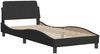 vidaXL Bettgestell Dover Schwarz 90x190 cm Samt 373322 Bild 3