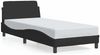 vidaXL Bettgestell Dover Schwarz 90x190 cm Samt 373322 Bild 2