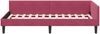 vidaXL Eckbettgestell mit Kopfteil Weinrot 90 cm x 190 cm Samt 42016148 Bild 5