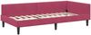 vidaXL Eckbettgestell mit Kopfteil Weinrot 90 cm x 190 cm Samt 42016148 Bild 4