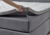 Familien-Boxspringbett >Moonlite< inkl. Topper - H2/H3 wendbar - 240x200 cm Bild 4