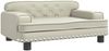 vidaXL Hundebett Creme 70x45x30 cm Kunstleder 171890 Bild 2