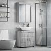 vidaXL Badezimmermöbel-Set TULUM 2 pcs Graues Sonoma 60 x 34 x 63 cm 3398020 Bild 1