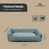 Rohrschneider Tierbett Hundebett Hundekorb Cordstoff, inkl. Gassibeutel Bild 3