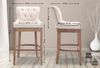 CLP Barhocker Lakewood Stoff, Antik-hell gepolstert antik-hell,creme Bild 2