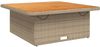 vidaXL 4-tlg. Garten-Essgruppe mit Kissen Beige Poly Rattan 3277368 Bild 3