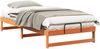 vidaXL Bettrahmen Braun 100 x 210 cm Massives Kiefernholz 873165 Bild 2