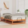 vidaXL Bettrahmen Braun 100 x 210 cm Massives Kiefernholz 873165 Bild 3