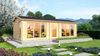 Fjordholz Gartenhaus Modell Officehouse 70 Grau Bild 1