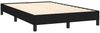 vidaXL Boxspringbett mit Matratze Schwarz 120x190 cm Stoff 3269746 Bild 4