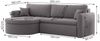 Ecksofa Schlafsofa FELIZ Stoff Poso Senfgelb Ottomane Links Bild 4