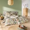 Estella Bettwäsche Benice 7591 530 Grün Mako Satin 200 x 220 + 2x 80 x 80 cm Bild 5
