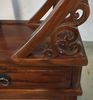 Chinesisches Rundregal Kastanie Schrank Raumteiler vintage asiatisch Kolonial-Stil Antik-Stil Wandschrank orientalisch Fernost shabby-chic Landhaus Bild 4