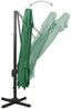 vidaXL Ampelschirm mit Lüftung 300x300 cm Grün 312370 Bild 5