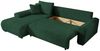 storez24 Ecksofa Nelly, mit Bettkasten und Schlaffunktion, Cordstoff, L-Form, bequem Bild 4