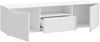 Forte 'Sienna' Lowboard, TV Unterschrank, weiß Hochglanz, 170x43 cm Bild 5
