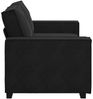 vidaXL 2-Sitzer-Sofa Schwarz 180x78x84 cm Samt 4105025 Bild 5