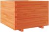vidaXL Pflanzkübel Wachsbraun 70x70x49,5 cm Massivholz Kiefer 3282526 Bild 2