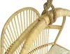 Vente-unique - BRIANNA Sessel Rattan Beige - B 55 cm x H 106 cm x L 95 cm Bild 4