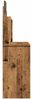 vidaXL Schminktisch mit Spiegel Altholz-Optik 96x39x142 cm 857011 Bild 5