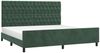 vidaXL Bettgestell ohne Matratze Dunkelgrün 200x200 cm Samt 3125961 Bild 3