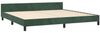 vidaXL Bettgestell ohne Matratze Dunkelgrün 200x200 cm Samt 3125961 Bild 5