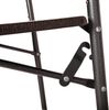 Balkontisch KONNI Holz-Optik - Kunststoff, Braun, 59,5x35x83,5cm | Gartentisch Balkon-Tisch Kleiner Tisch Terrassentisch Verandatisch Bild 4