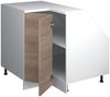 Dachschrägenschrank Eckschrank Rion Sonoma 75.6 x 81.6 cm mit 1 Tür, Schrankkorpus 60 cm Tiefe Vicco Bild 4