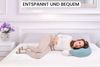 Amilian Stillkissen - Lagerungskissen - Schwangerschaftskissen mit Füllung und Bezug, Stillmond - Stillhörnchen - pregnancy pillow, für Mütter und Babys Bild 4