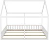 90 x 200 Einzelbetten, flache Betten, Hausmodelle, 2-in-1-Betten, Weiß Bild 5