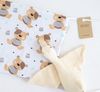 Loolay Bettnestchen TEDDY Bär Baumwolle Atmungsaktives Babybett BETTUMRANDUNG Teddybär, (Bett 140x70cm - 420, 210 cm, 120x60cm - 360, 180 cm, Babyaussttatung Umrandung Kopfschutz Kantenschutz Bettschlange), Super PREMIUM Baby GESCHENK - 100% Natural Ba... Bild 4