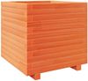 vidaXL Pflanzkübel Wachsbraun 50x50x49,5 cm Massivholz Kiefer 3282516 Bild 2
