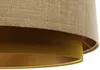 BPS Koncept DUM-030 Hängeleuchte DOBLO Samt- und Senfstoff auf PVC-Basis gold, braun 1xE27 60W H:107 Ø60cm dimmbar Bild 4
