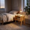 Relaxdays Bambus Nachttisch 2er Set stapelbar Bild 3