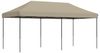 vidaXL Pop-Up Partyzelt, faltbar, Stahl / PE, Taupe, ohne Seitenteile, 315 x 580 x 292 cm Bild 2