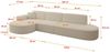 ALTDECOR Ecksofa MARI-L2, Sofa Praktische Bequeme Funktionsecke Couch L-Form Eckcouch, Corner Sofa L-Form Vielseitige Sofa Wohnlandschaft Wohnzimmer Bild 4