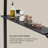 Steakhouse Wings Pavillon 244 x 260 x 152 cm 160 g/m² PE flammhemmend Stahl Beige Bild 5