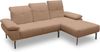 DOMO. collection Ecksofa 100010, Couch in L-Form mit Kopfstützenverstellung und verstellbare Armlehnen, Sofa, Polsterecke, Eckcouch, Polsterganitur 242 x 170 x 87 cm (BxTxH), rot-braun Bild 3